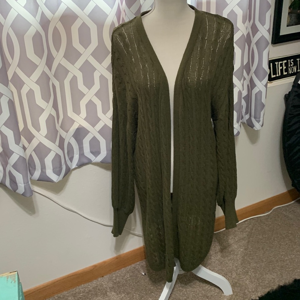Knit cardigan
